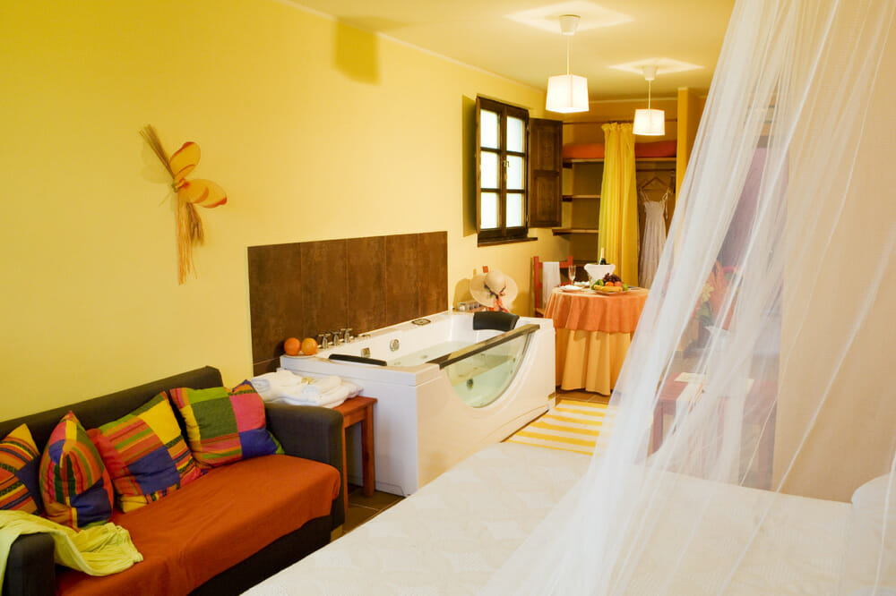 Hotel con jacuzzi la Llosa de Fombona